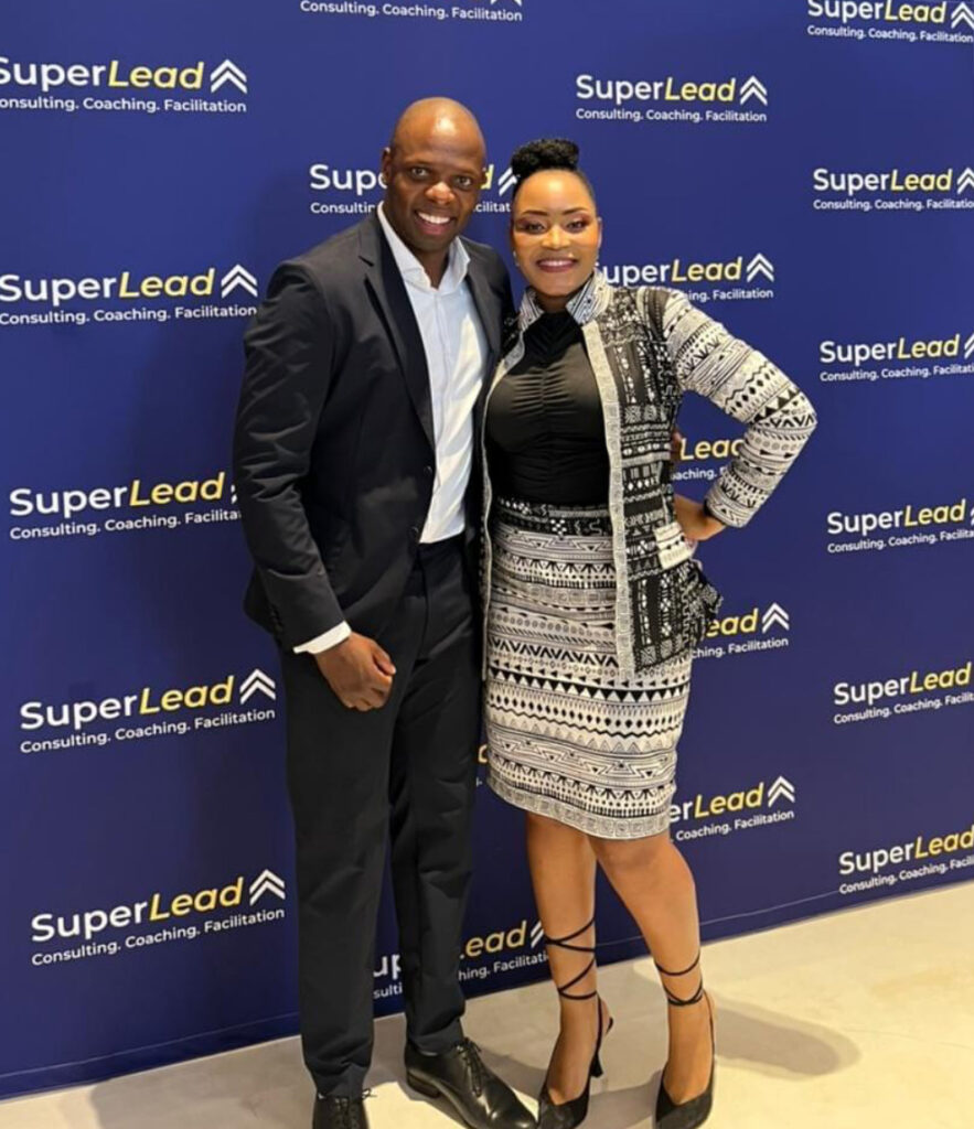 Maanda and Bev Tshifularo of SuperLead